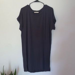 Navy Ellison Tshirt Swing Dress